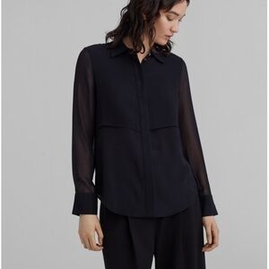 Club Monaco Silk Shirt
